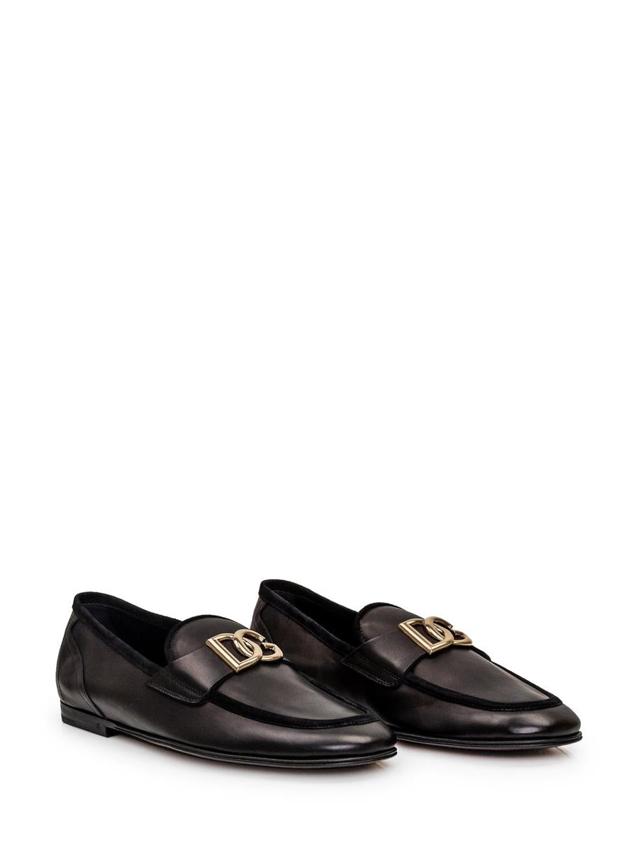 Dolce & Gabbana Ariosto Leather Slipper