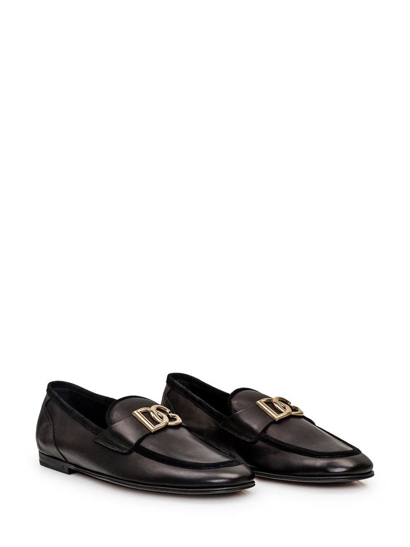 Dolce & Gabbana Ariosto Leather Slipper