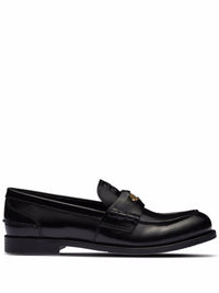 Miu Miu Leather Penny Loafers