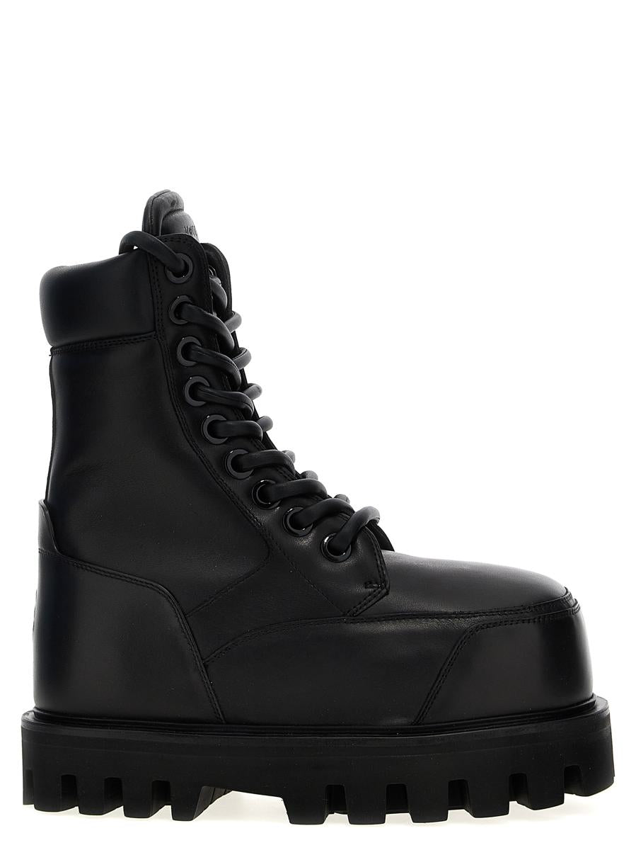 Alexander McQueen Nappa Ankle Boots