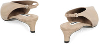 Jil Sander Leather Slingback Pumps