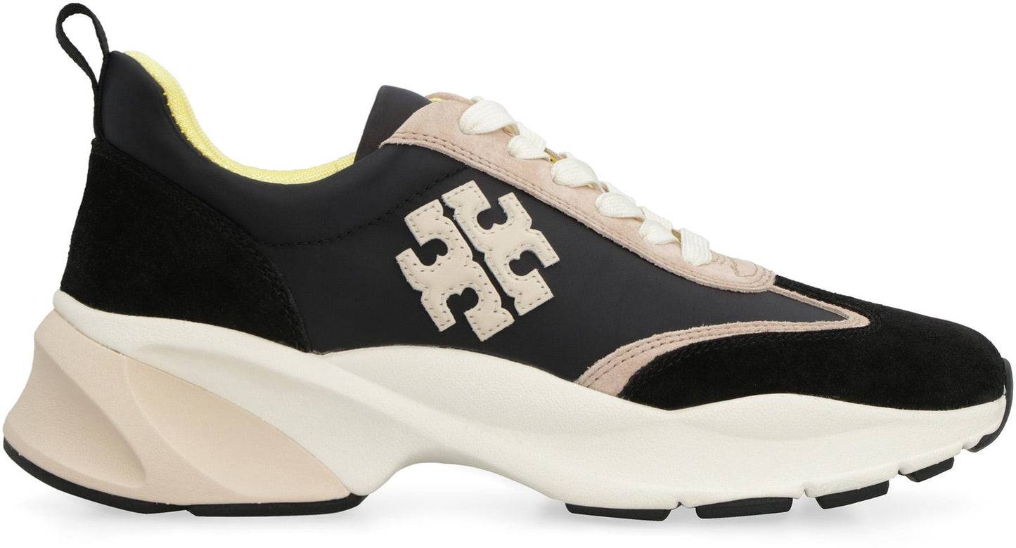 Tory Burch Good Luck Leather Sneakers