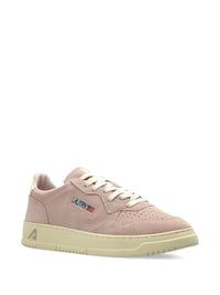 Autry 'Medalist' Sneakers In Pink Suede Leather