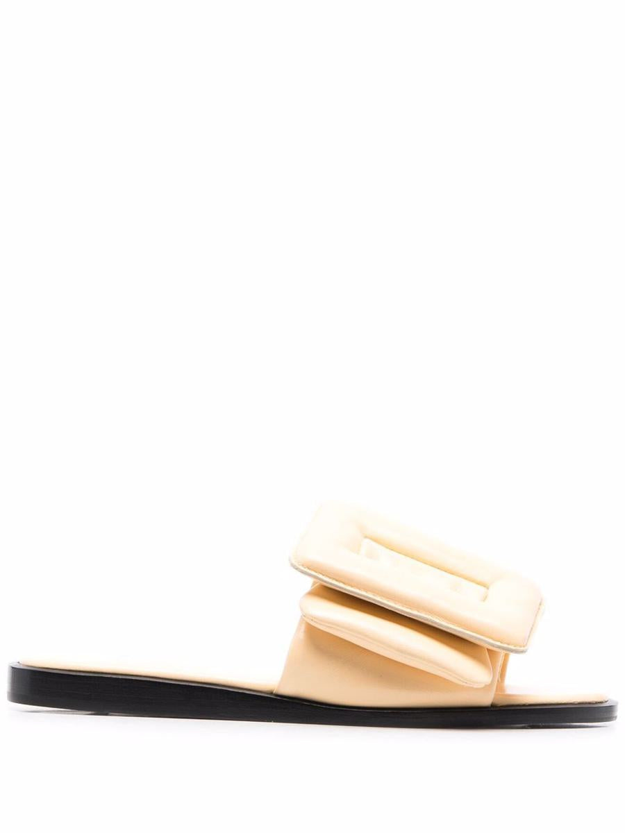 Boyy Puffy Leather Sandals