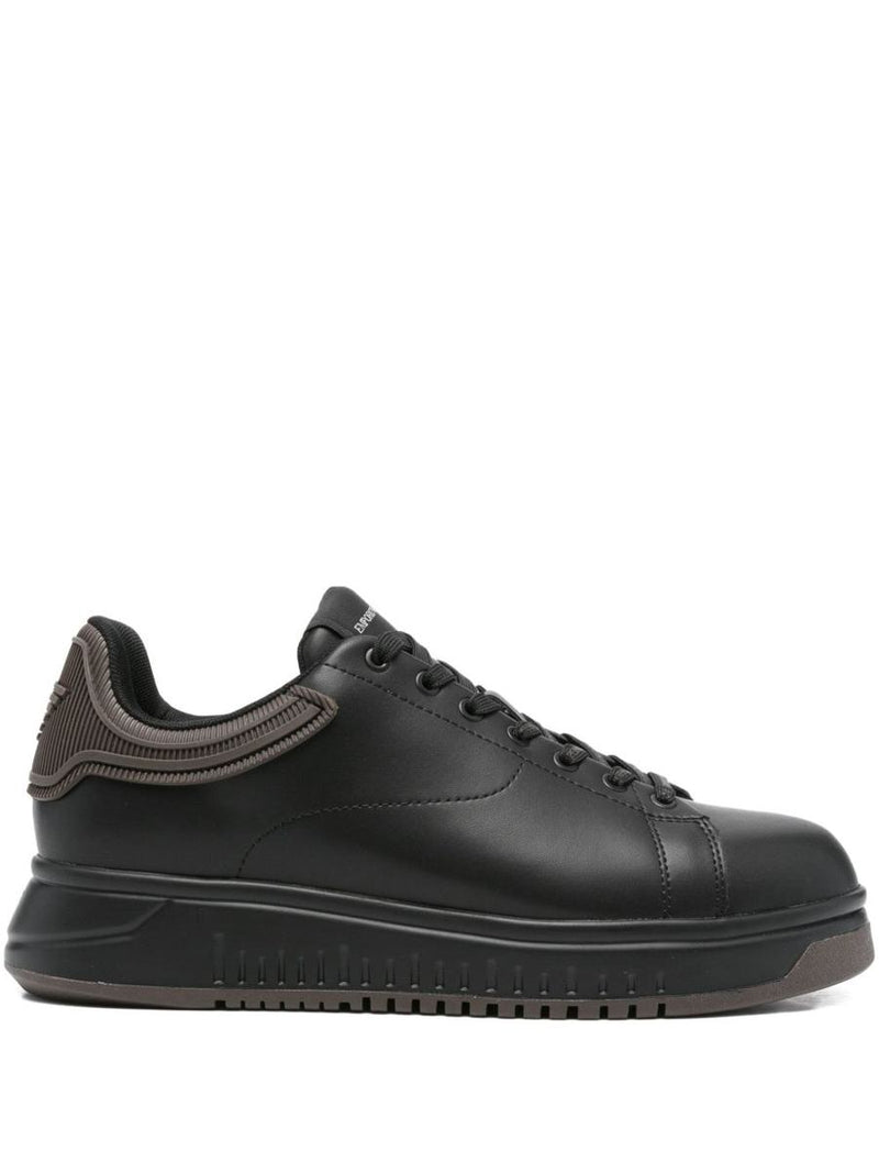 Emporio Armani Leather Sneakers