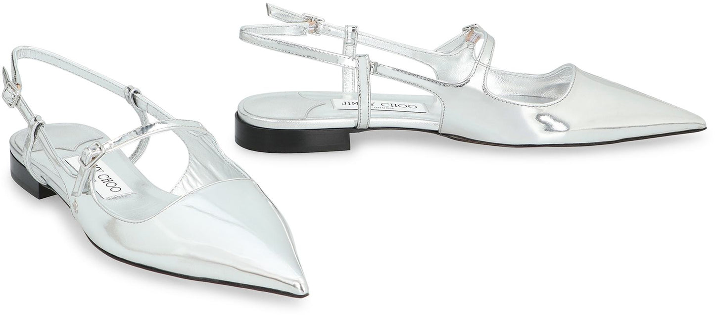 Jimmy Choo Didi Leather Slingback Pumps