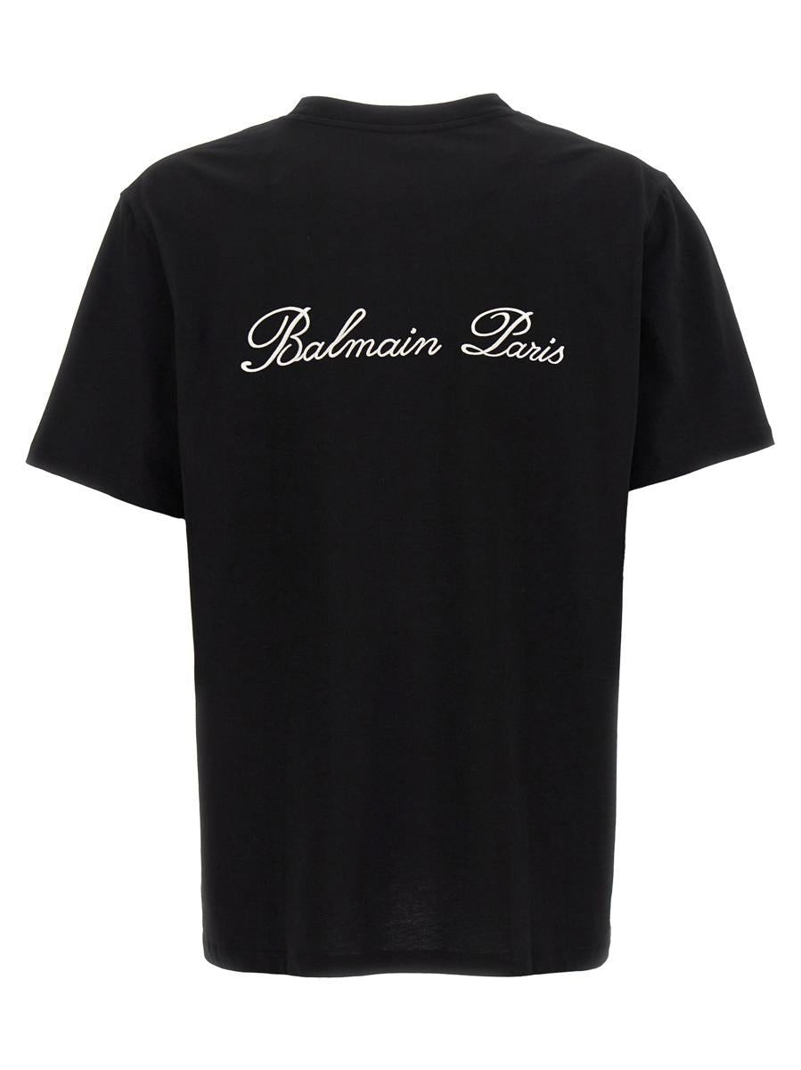 Balmain 'Signature' T-Shirt