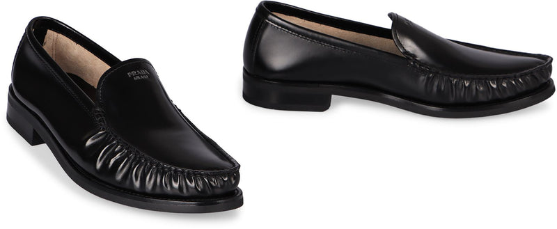Prada Leather Loafers