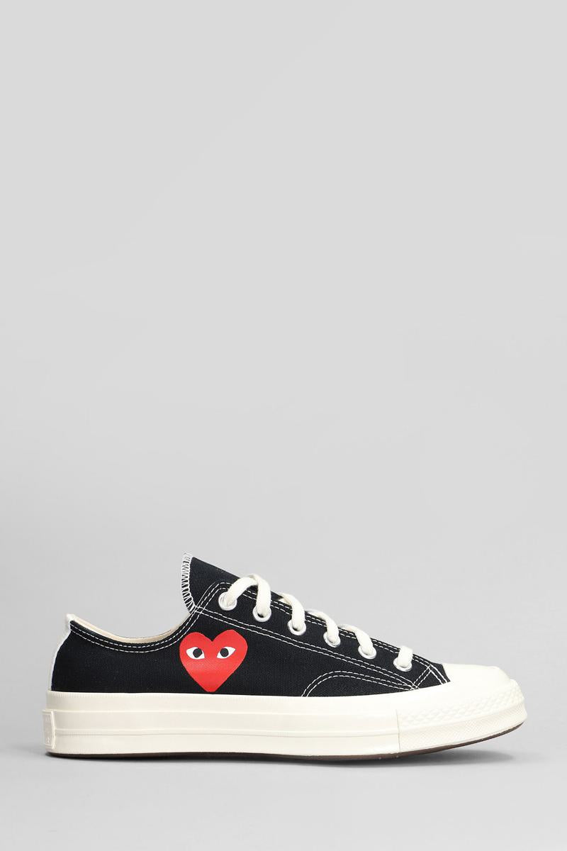 Converse X Comme Des Garçons Play Chuck 70 Cdg Low Sneakers