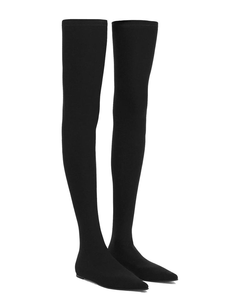 Dolce & Gabbana Stretch Jersey "Cuissard" Boot