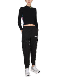 Barrow Top With Logo And Colored Bands