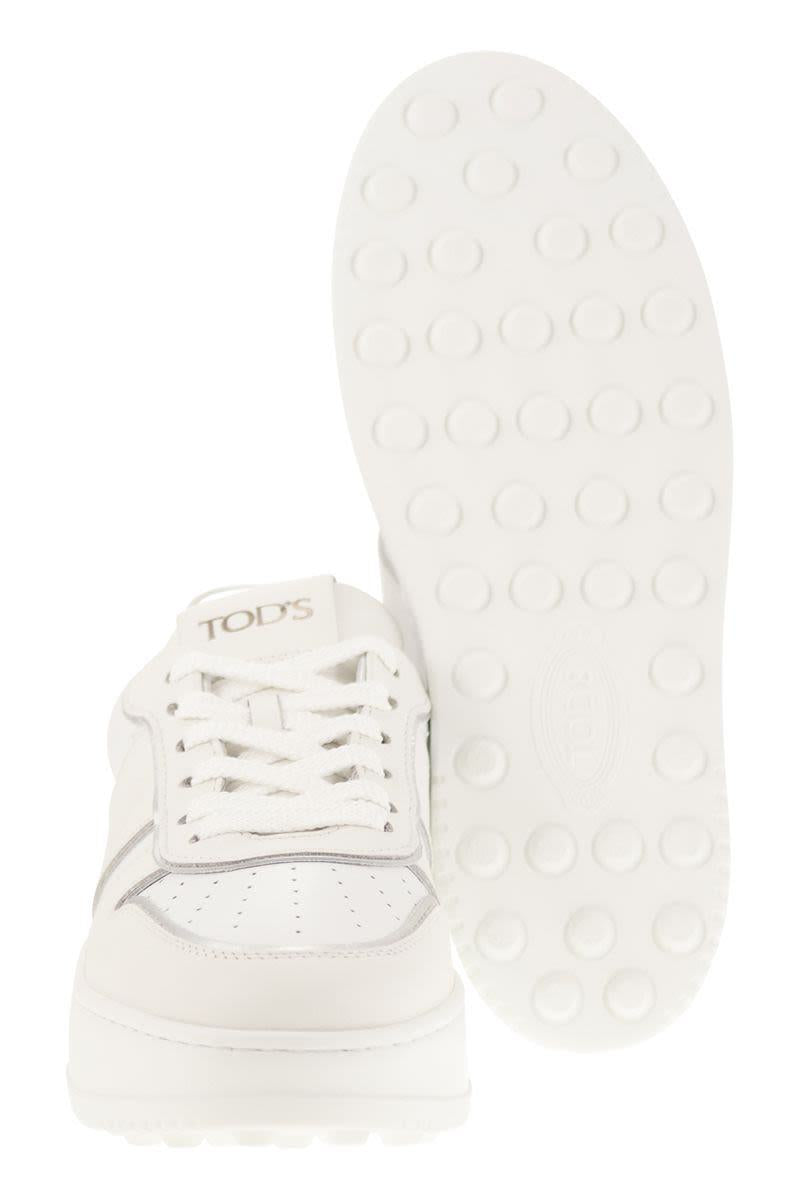 Tod'S Leather Platform Sneakers