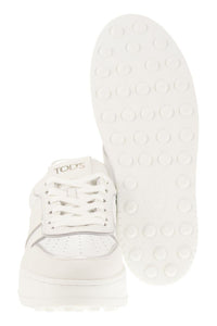 Tod'S Leather Platform Sneakers