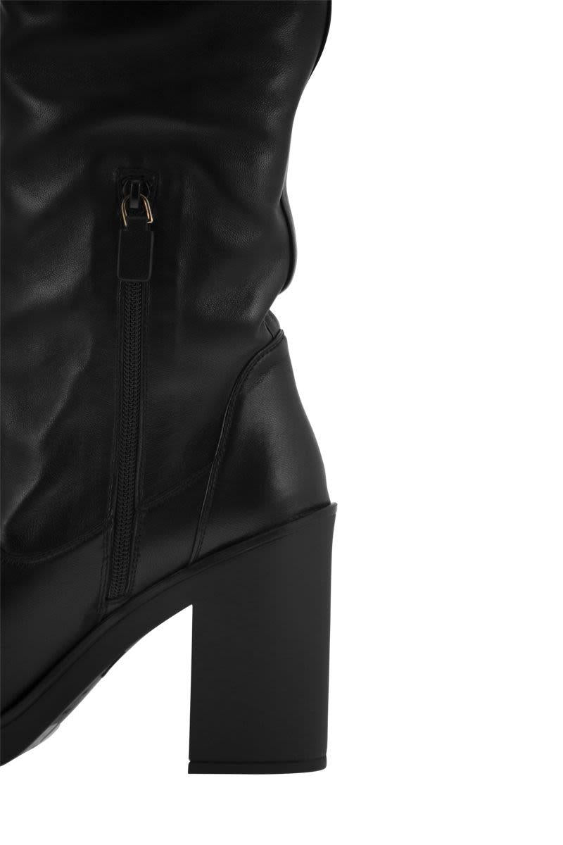 Stuart Weitzman Bethenny 80 - Leather Boot