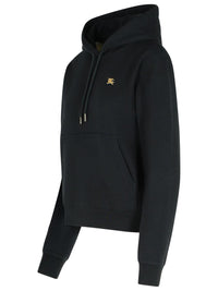 Burberry 'Harriet' Black Cotton Sweatshirt