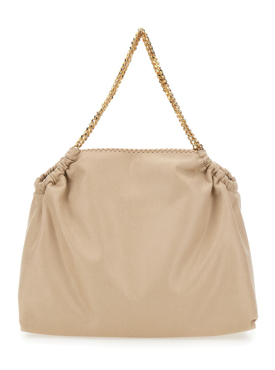 Falabella Drawstring Bag Eco Saggy Deer W/Gold Chain