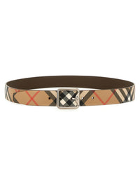 Burberry Reversible Belt "Check B"