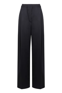 Victoria Beckham High-Waist Wide-Leg Trousers