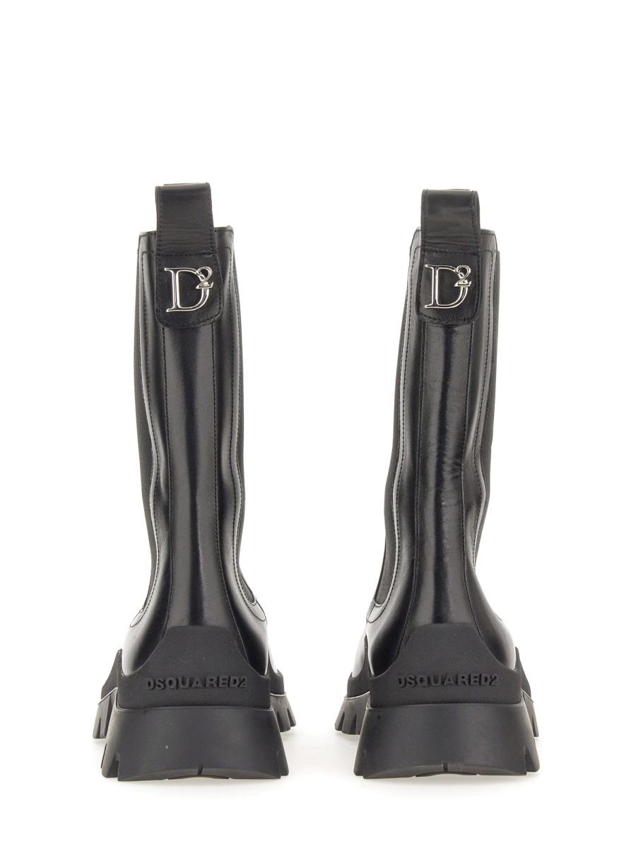DSQUARED2 Leather Boot