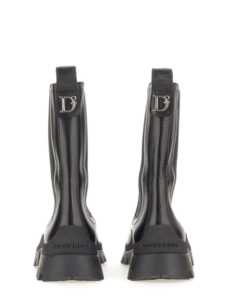 DSQUARED2 Leather Boot