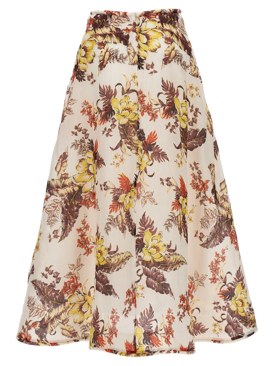 Zimmermann 'Matchmaker Floral Flare' Skirt