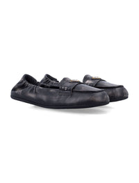 Prada Nappa Leather Delavé Loafers