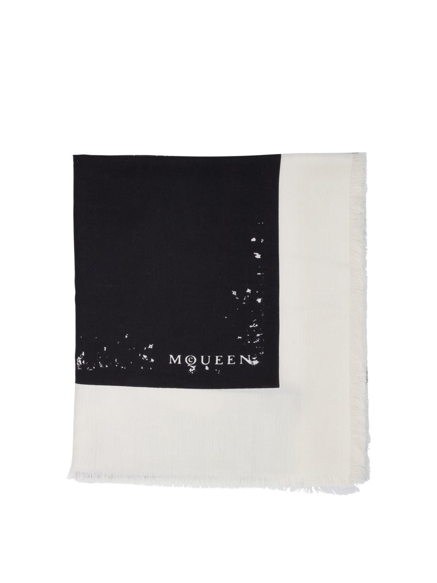 Alexander McQueen Scarf With Logo Mcqueen