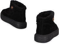 Pinko Yoko Suede Ankle Boots