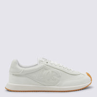 Dolce & Gabbana White Leather Sneakers
