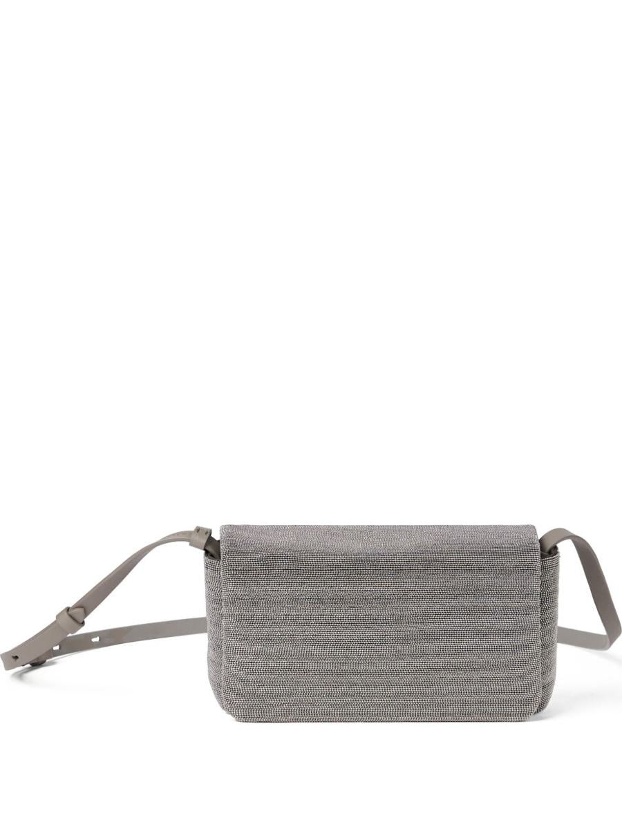 Brunello Cucinelli Leather Crossbody Bag