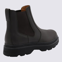 Tod'S Dark Brown Leather Boots