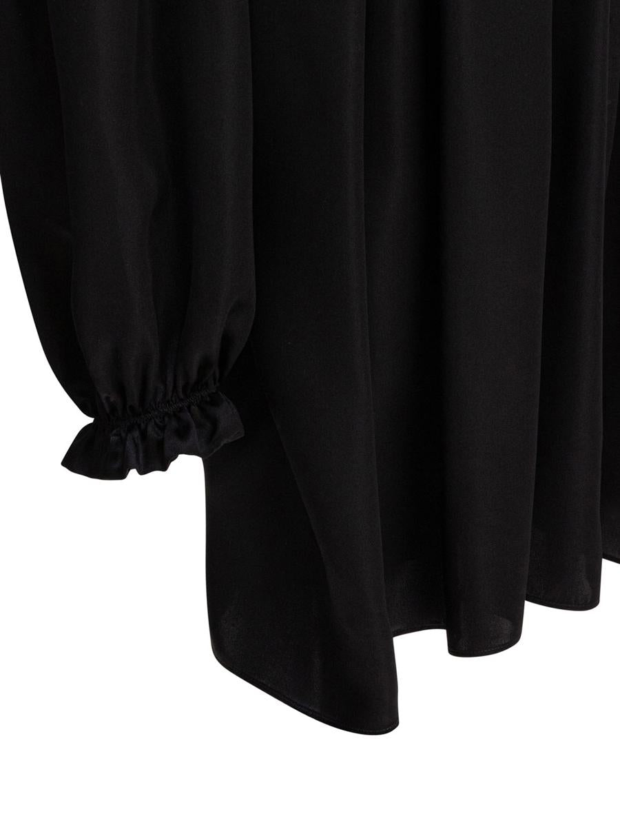 Balenciaga Lace-Up Blouse