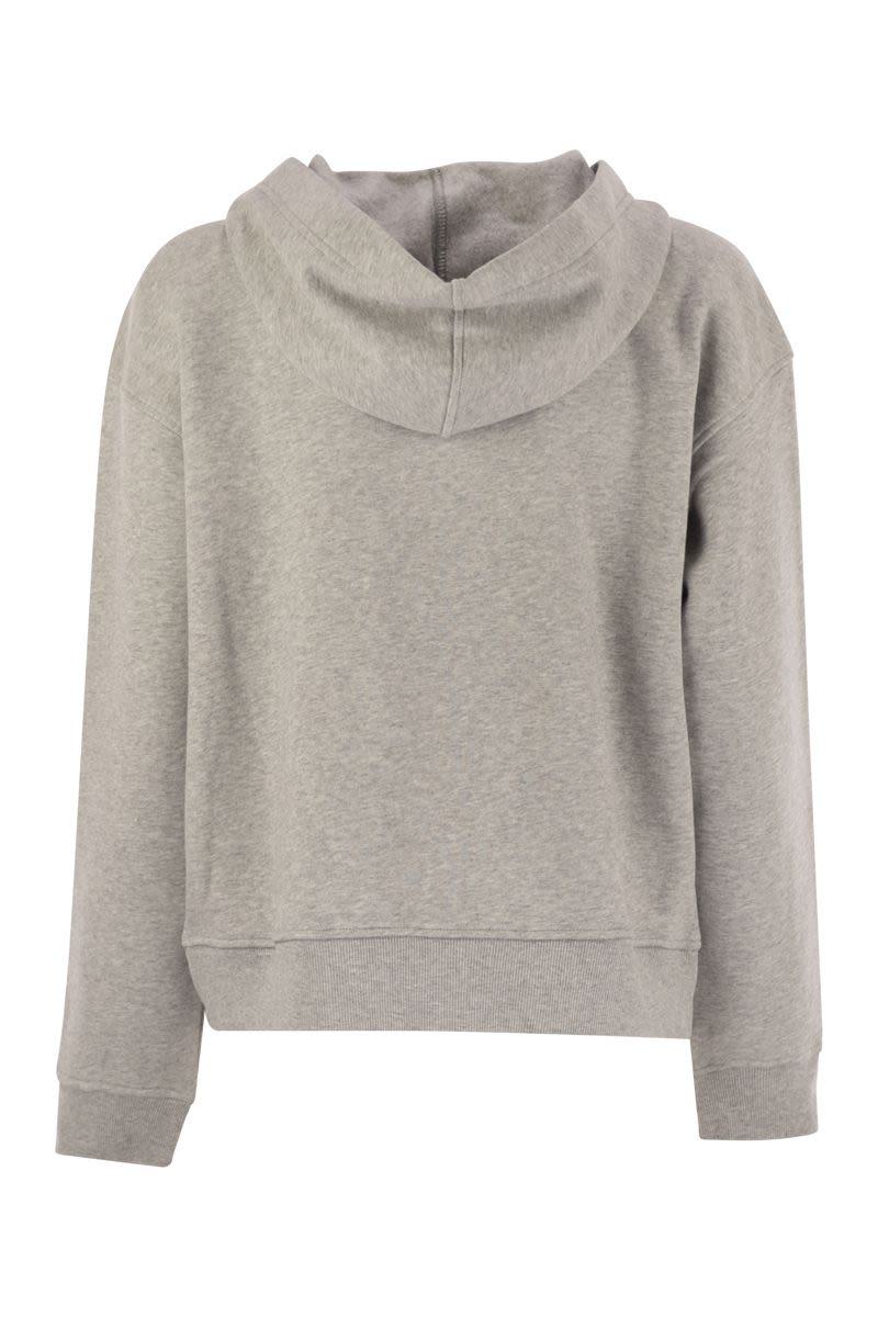 Weekend Max Mara Dog - Cotton Zipped Sweatshirt