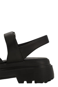 Hogan Leather Sandal With Midsole