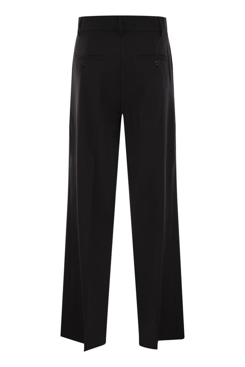 Weekend Max Mara Visivo - Wool Palazzo Trousers