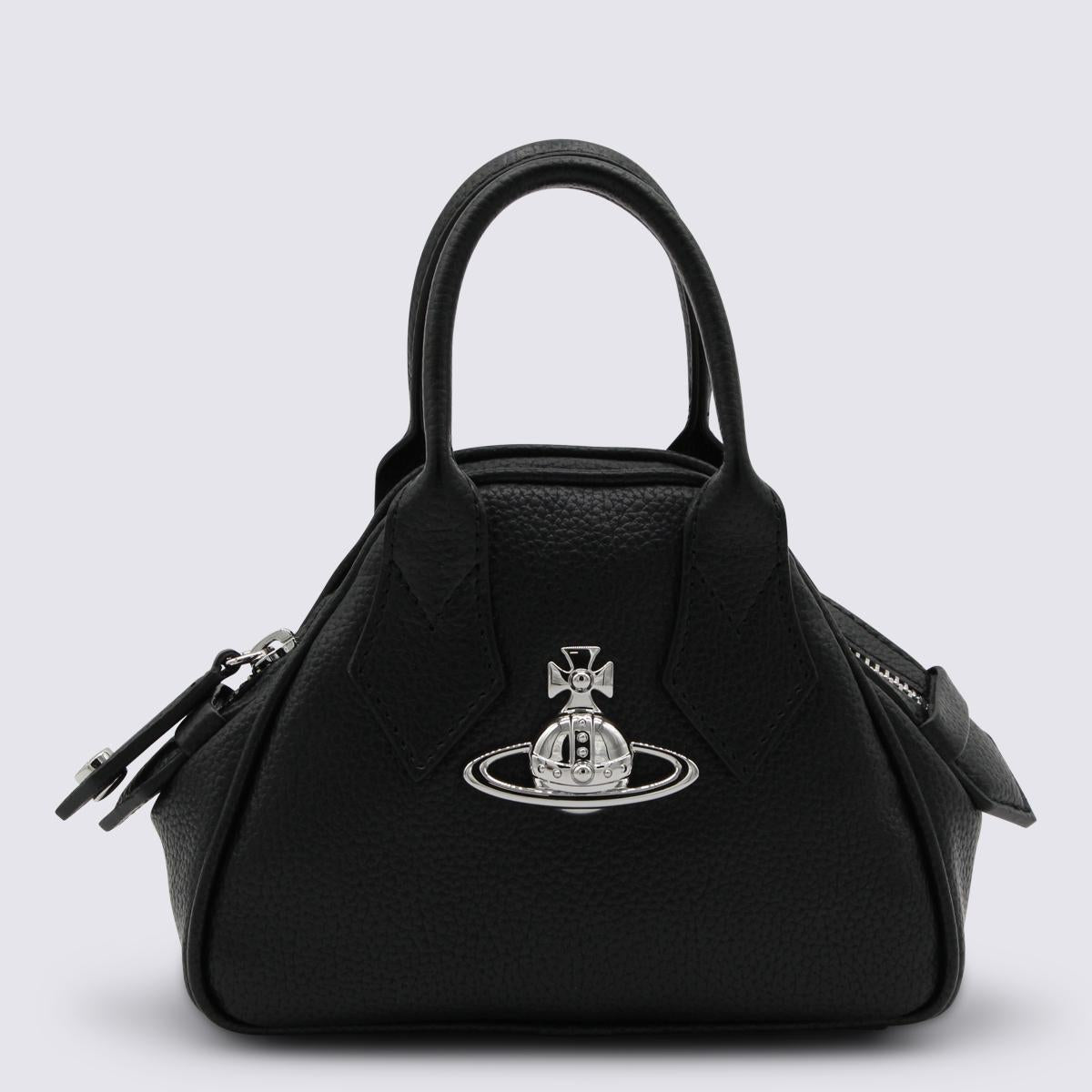 Vivienne Westwood Black Top Handle Bag