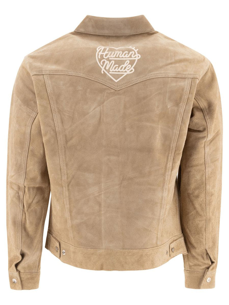 Human Made Suede Leather Jacket