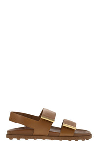Tod'S Sandal With Two Leather Straps