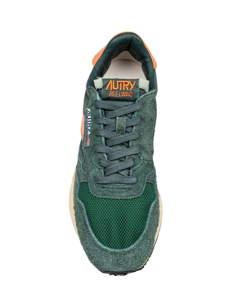 Autry Suede And Nylon Sneaker