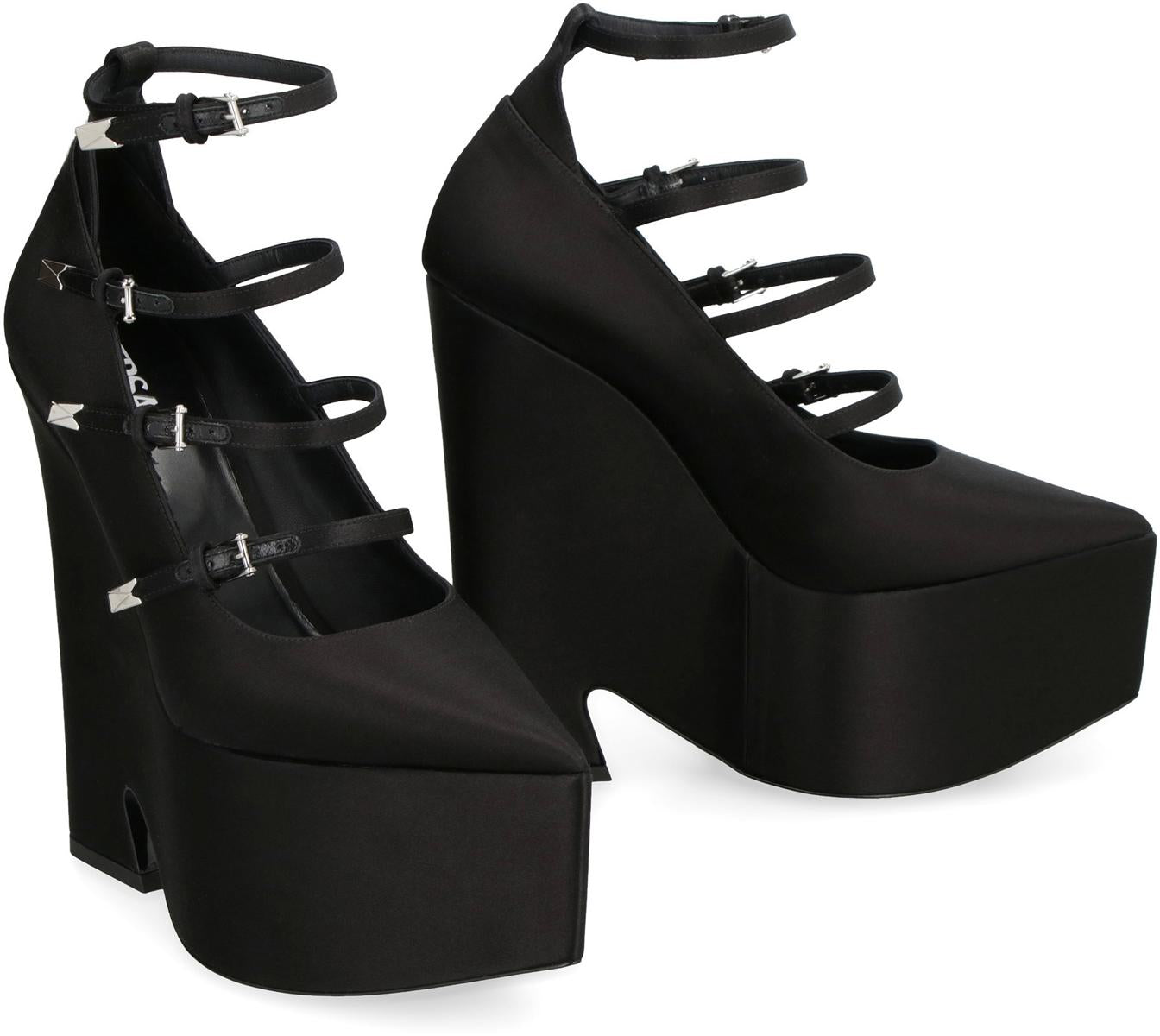 Versace Tempest Platform Pump