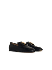 Tod'S Black Leather Loafers