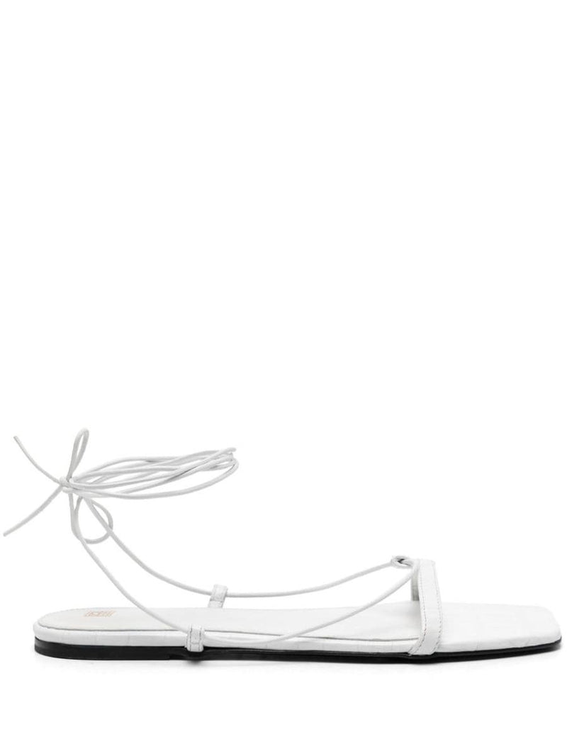 TOTEME Leather Flat Sandals