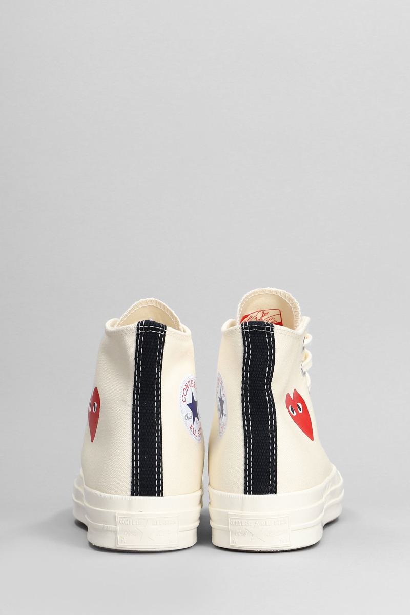Converse X Comme Des Garçons Play Chuck 70 Cdg High Sneakers
