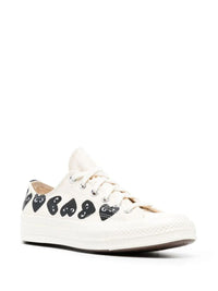 Converse X Comme Des Garçons Play Multi Heart Low Top Sneakers Shoes