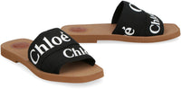 Chloé Woody Fabric Mules