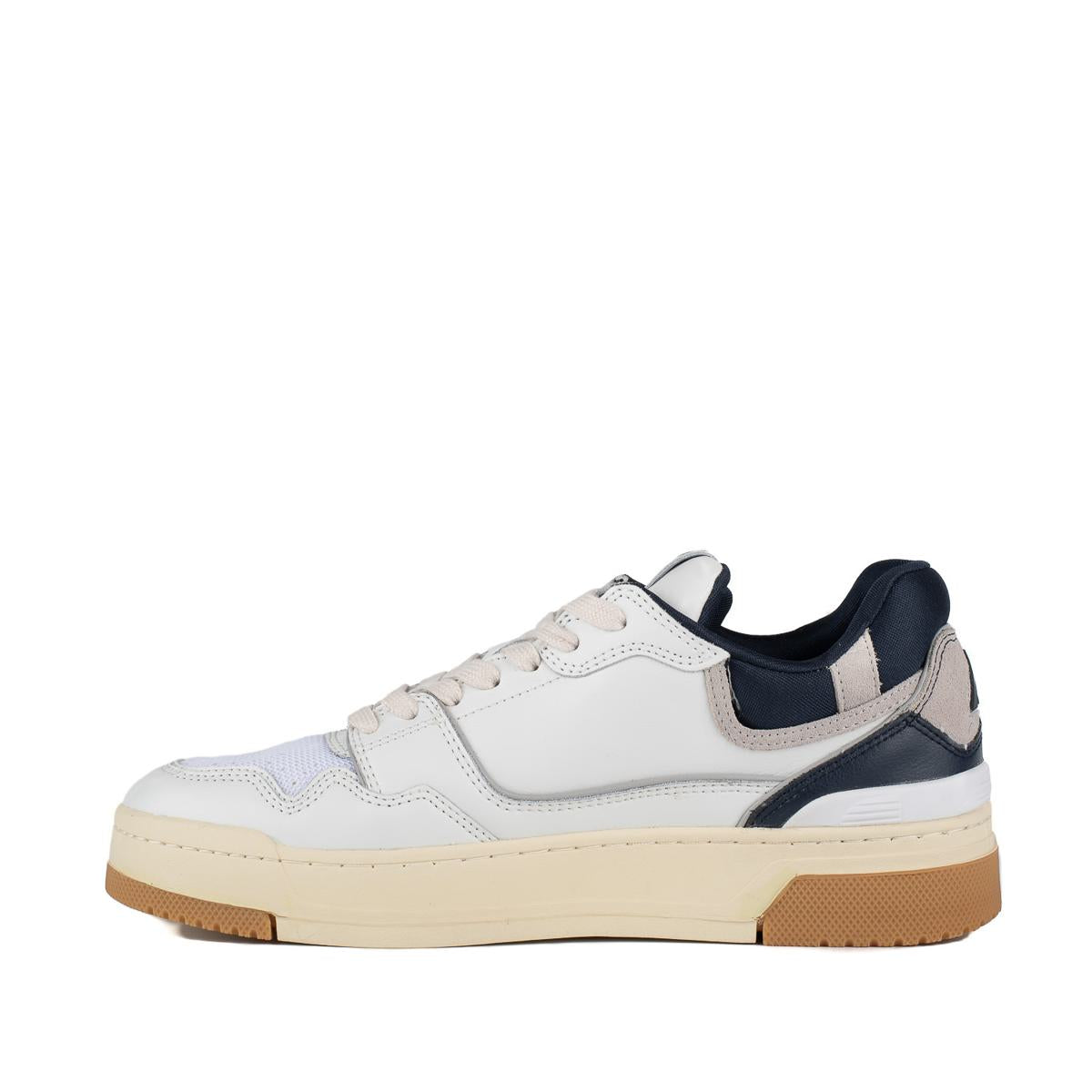 Autry Sneakers Clc In White And Blue Leather
