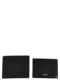 Salvatore Ferragamo 'Gancio' Wallet + Card Holder Set