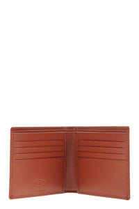 Tod'S Leather Wallet With Logo