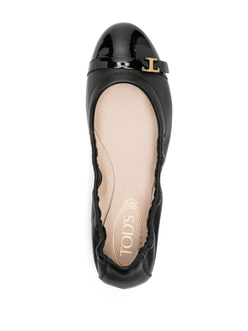 Tod'S Leather Ballet Flats