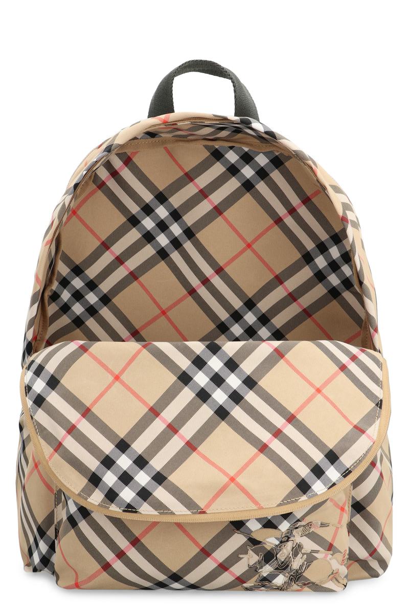 Burberry Printed Nylon Backpack